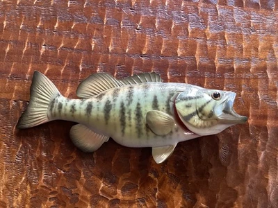 13 Inch Mini Small Mouth Bass Half  Mount Handcrafted By King Sailfish Mounts - Image 1 of 4