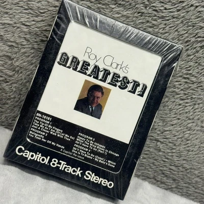 Roy Clark's Greatest Capitol 8 Track Stereo Music Cartridge 8N 16161 - Image 1 of 4