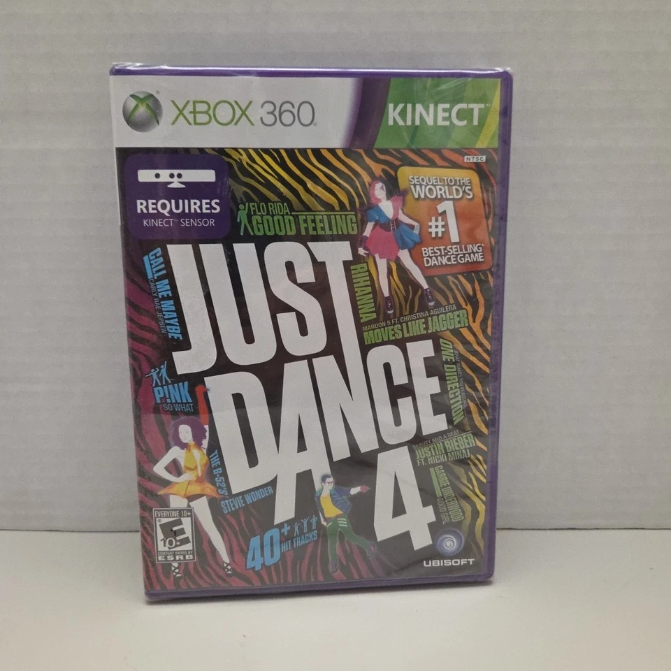 Xbox 360 Kinect Just Dance 4 Bran New Sealed - Image 1 of 4