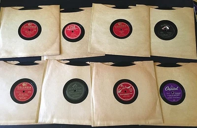 78 RPM Record Lot #1 Country Americana Western Swing Folk  30s 40s 50s Hank Gene - Image 1 of 4