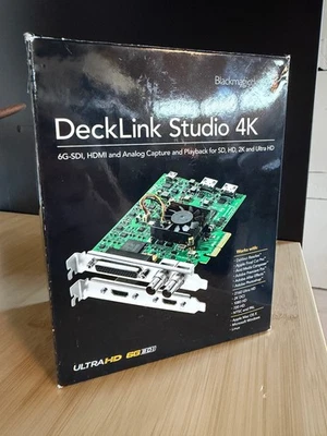 Blackmagic Design DeckLink Studio 4K - OPEN BOX EXCELLENT CONDITION - Image 1 of 4