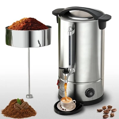 Urnas de café comerciales 160 tazas/25L cafetera con función de mantener caliente caliente... Foto 1 de 4