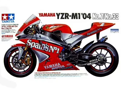 Tamiya 1/12 Yamaha YZR-M1 2004 Nº7/No.33 14100 Foto 1 de 1