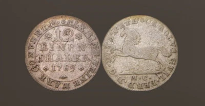 BRUNSWICK-WOLFENBUTTEL (German State) 1/12 Thaler 1789 MC - Silver - Image 1 of 3