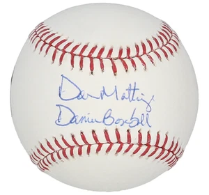 Béisbol oficial Steiner de Don Mattingly autografiado/inscrito de los Yankees - Imagen 1 de 3