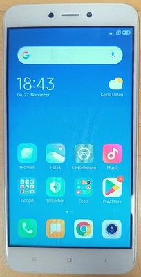 Xiaomi Redmi 4x ; Farbe Gold ; 32GB ; 3GBRam ; Dual Sim ; OHNE SIM Lock - Bild 1 von 2