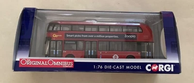 Autobús CORGI ORIGINAL OMNIBUS 1:76 NUEVO PARA LONDRES, ADELANTE 11, FULHAM OM46610B Foto 1 de 4