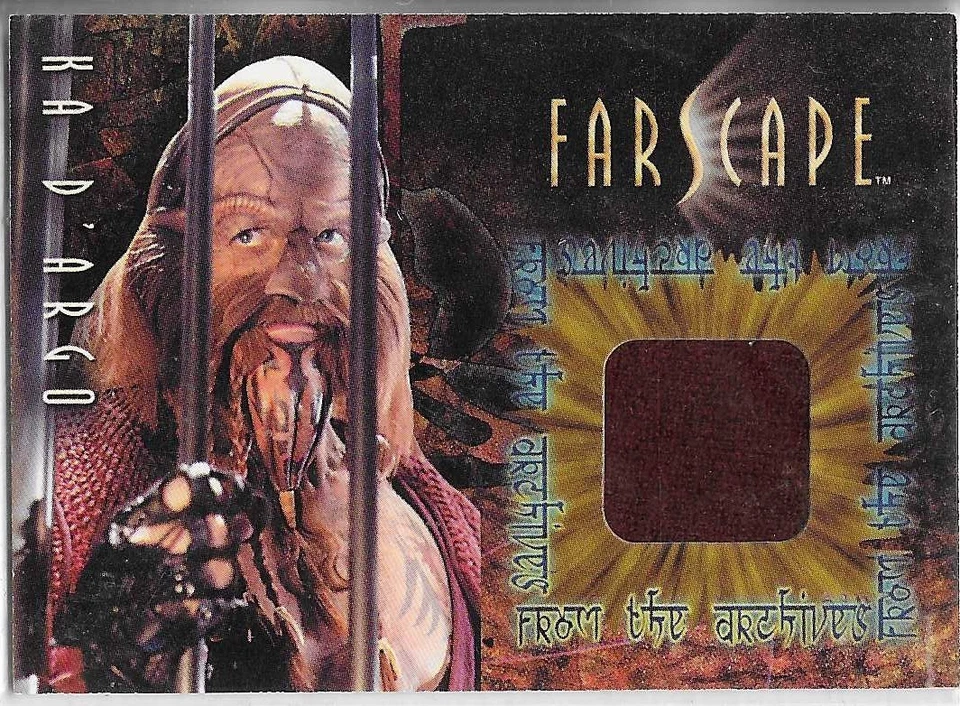 2001 Rittenhouse Farscape Season 2 Costume card CC6 Thin variation - Image 1 of 1