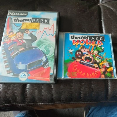 Theme Park World, & Theme Park Inc Retro Windows PC CD-Rom Games - Image 1 of 4