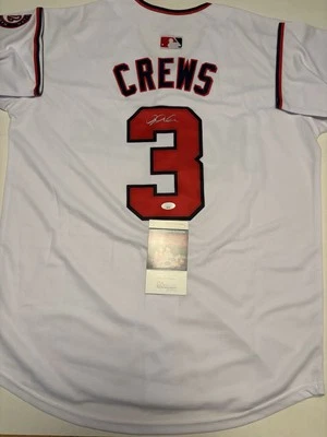 Dylan Crews Washington Nationals Signed Autographed Jersey JSA COA Certified - Image 1 of 3