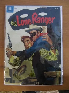 THE LONE RANGER COMIC BOOK - VOL. 1, NO. 81 - MARCH 1955 - DELL - PAINTED COVER  - Picture 1 of 1