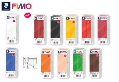 FIMO SOFT MODELLIERMASSE - 454g - FARBEN AUSWAHL - STAEDTLER # NEU OVP - Bild 1 von 2
