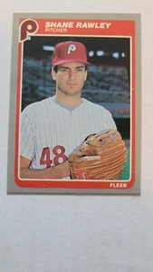 Fleer Shane Rawley 1985 #263 casi nuevo - Imagen 1 de 1