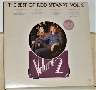 Rod Stewart ‎- The Best Of Rod Stewart Vol 2 - Vinyl LP Record Album - Excellent - Image 1 of 2
