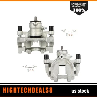 Par de pinças de freio traseiras com suporte para Ford Edge 15-19 Lincoln MKC 2015-2020 - Imagem 1 de 4