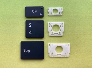 Repuesto Tecla / Teclas Microsoft Surface Pro 8 X Type Cover Teclado Negro 1864 - Imagen 1 de 164