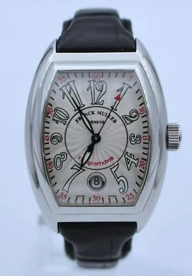 Franck Muller Conquistador 35 x 41mm Auto Steel Men 8005 SC SILVER Selling As-Is - Image 1 of 4