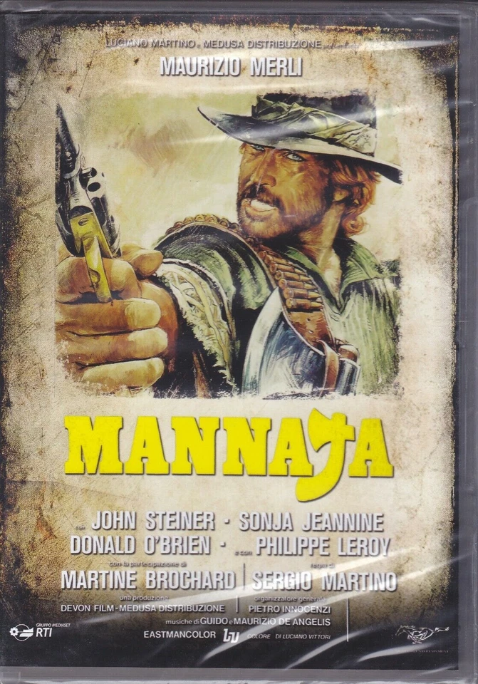 Dvd MANNAJA con Maurizio Merli nuovo 1977 - Immagine 1 di 2