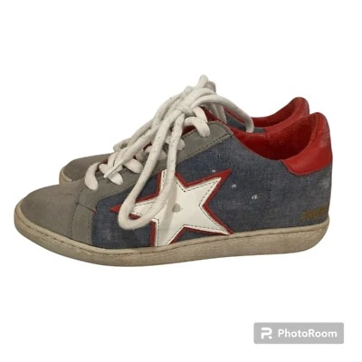 Zapatillas deportivas Freebird 927 para mujer talla 7 M denim envejecido azul estrella zapatos Foto 1 de 4