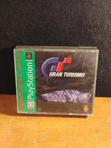 Gran Turismo PS1 PlayStation 1 Complete CIB + Reference Manual Greatest Hits - Picture 1 of 7