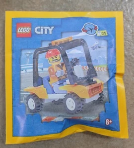 FIGURINE NEUF POLYBAG  LEGO CITY FOIL 952306 LE CONDUCTEUR DE L'AEROPORT - Picture 1 of 1