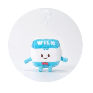 Bread Barbershop Key chain Key ring Mini Plush Doll - Wilk 4" inch  TV Animation - Picture 1 of 4