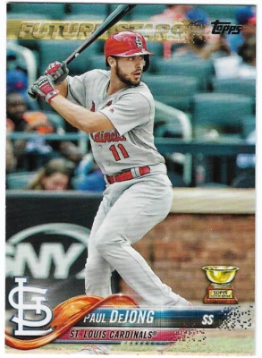 2018 Topps #462 Paul DeJong FS ASR St. Louis Cardinals - Image 1 of 2