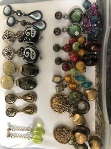 9 Paar Ohrhänger Vintage Ohrringe für Ohrstecker  - Bild 1 von 6