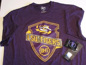 LSU T-Shirt 34" chest Unisex Woman's Med Men's Small Louisiana State Tigers - Picture 1 of 2