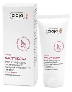 ZIAJA MED COUPEROSE SKIN BLOOD VESSELS SEALING DAY CREAM SPF6 - Picture 1 of 2