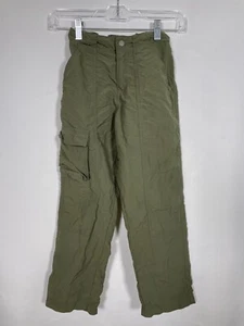 Pantalones cargo Patagonia Baggies verde militar senderismo aire libre niños MEDIANOS - Imagen 1 de 12