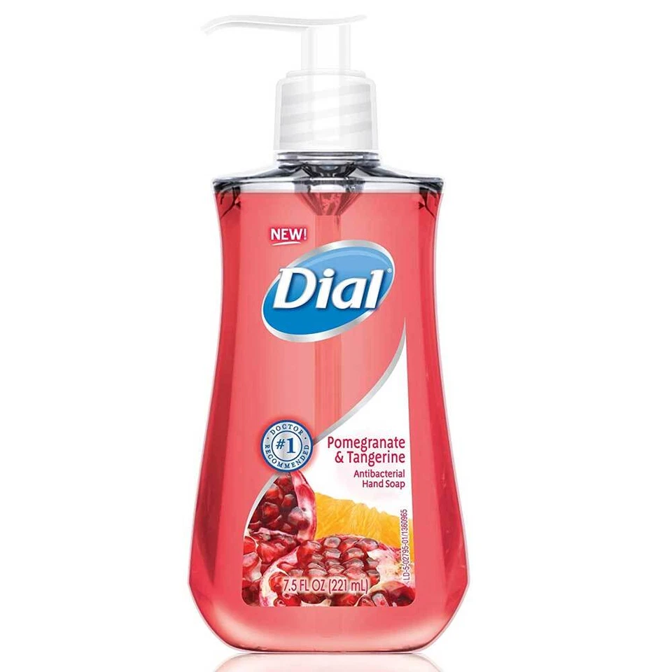 New Dial Pomegranate & Tangerine Antibacterial Hand Soap with Moisturizer 7.5 Oz - Image 1 of 1