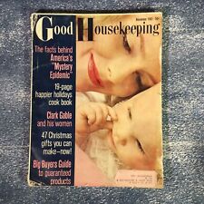 VTG Good Housekeeping Magazine November 1961 Holiday Cookbook Xmas Gifts 2 Make