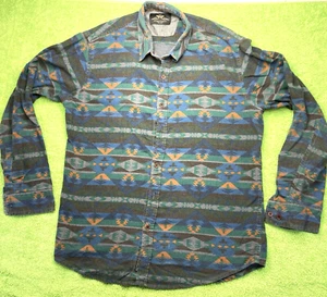MBX Shirt Men Size XL Aztec Long Sleeve Button Southwestern - Picture 1 of 8