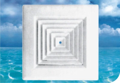 EcoAir Air Diffuser - Plastic - Will Not Rust - Lay-in 24" x 24" - 10" Collar - Image 1 of 2