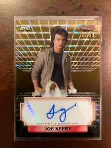 2025 JOE KEERY TOPPS HIGH-TEK STRANGER THINGS STEVE HARRINGTON PSYCHIC GOLD /50 - Picture 1 of 2