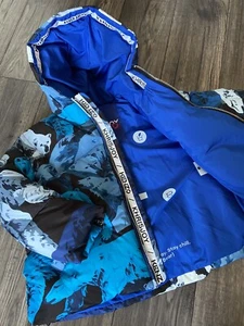 KENZO x KHRISJOY PIUMINO E PIUMA CON CAPPUCCIO PUFFER JACKET ETÀ 4-6 ANNI MADE IN ITALY - Foto 1 di 18