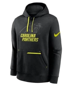 Carolina Panthers Nike Herren Volt Pullover Hoodie Sweatshirt Schwarz Gr. S Neu - Bild 1 von 6