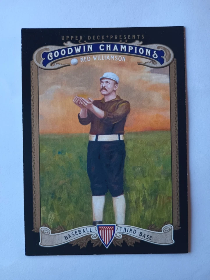 2012 UpperDeck Goodwin Champions #184 Ned Williamson - Image 1 of 2
