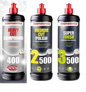 Kit de Lustrage Menzerna Trinité - 3 x 250 ml - Imagen 1 de 2