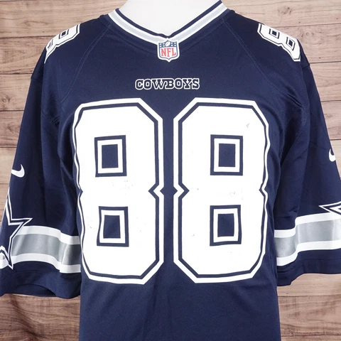 DALLAS COWBOYS #88 DEZ BRYANT BLUE NIKE ON FIELD FOOTBALL JERSEY MENS SZ 2XL XXL Cover