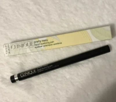 倩碧 Pretty Easy 液体眼线笔 01 黑色 0.02 盎司/0.67 克正装 全新带盒 — 第 1/4 张图片