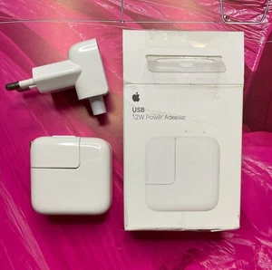 Apple iPhone iPad 12W Charger Ladegerät Netzteil EU/US A2167 MGN03ZM/A Neu Offen - Bild 1 von 8