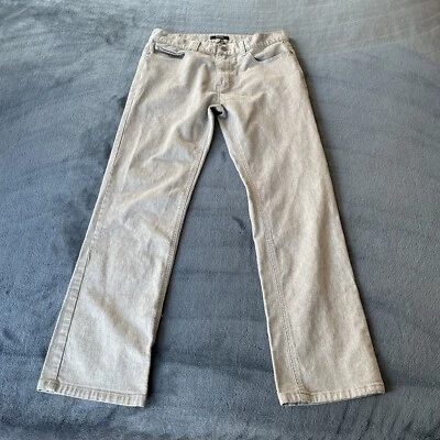 Jean ajustado gris de pierna recta Alfani para hombre talla 32x32 Foto 1 de 4