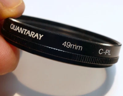 Quantaray 49mm Lens Filter  Polarizer C-PL Circular made in Japan - Image 1 of 4