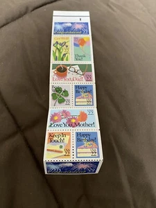 U.S. Booklet Scott #BK155, 10 X 22 cent stamps - Greetings 1987 MNH - Picture 1 of 4