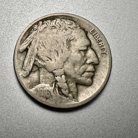 1916-D   BUFFALO NICKEL    NICE DETAIL   AFFORDABLE SEMI KEY DATE  #3303 Cover