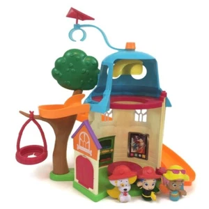 Disney Junior Puppy Dog Pals House Doghouse Playset Toy With 3 Figures Just Play - Picture 1 of 9