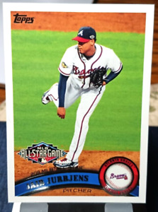 2011 Topps All Star Update Baseball Card of Jair Jurrjens #US109 (NM) Free Rtns