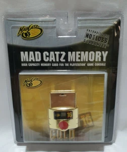 MAD CATZ 16MB HIGH CAP MEMORY CARD PLAYSTATION ONE - Bild 1 von 5